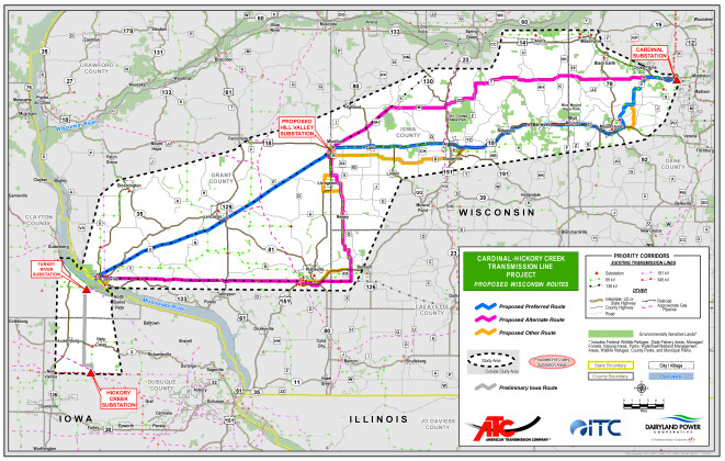 C HC WI IA Proposed WI Routes