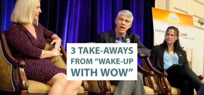 3 Takeaways from "Wake-up with WOW"