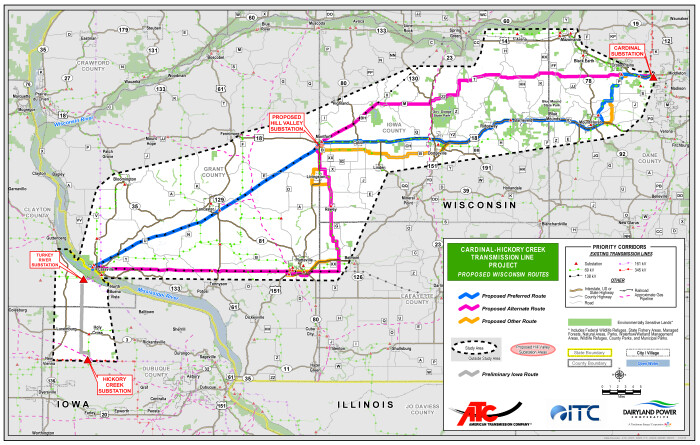 Multiple Groups Line Up to Support Cardinal-Hickory Creek Transmission Line for its Economic and Environmental Benefits 