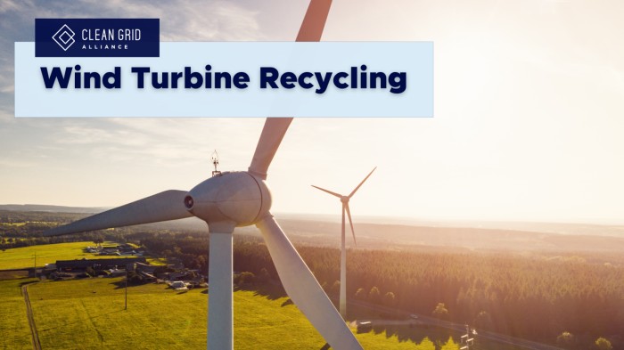 Wind Turbine Recycling and Disposal