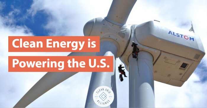 Clean Energy is Powering the U.S.