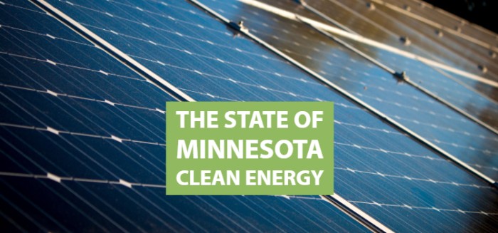 The State of Minnesota Clean Energy
