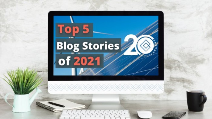 Top 5 Blog Stories of 2021